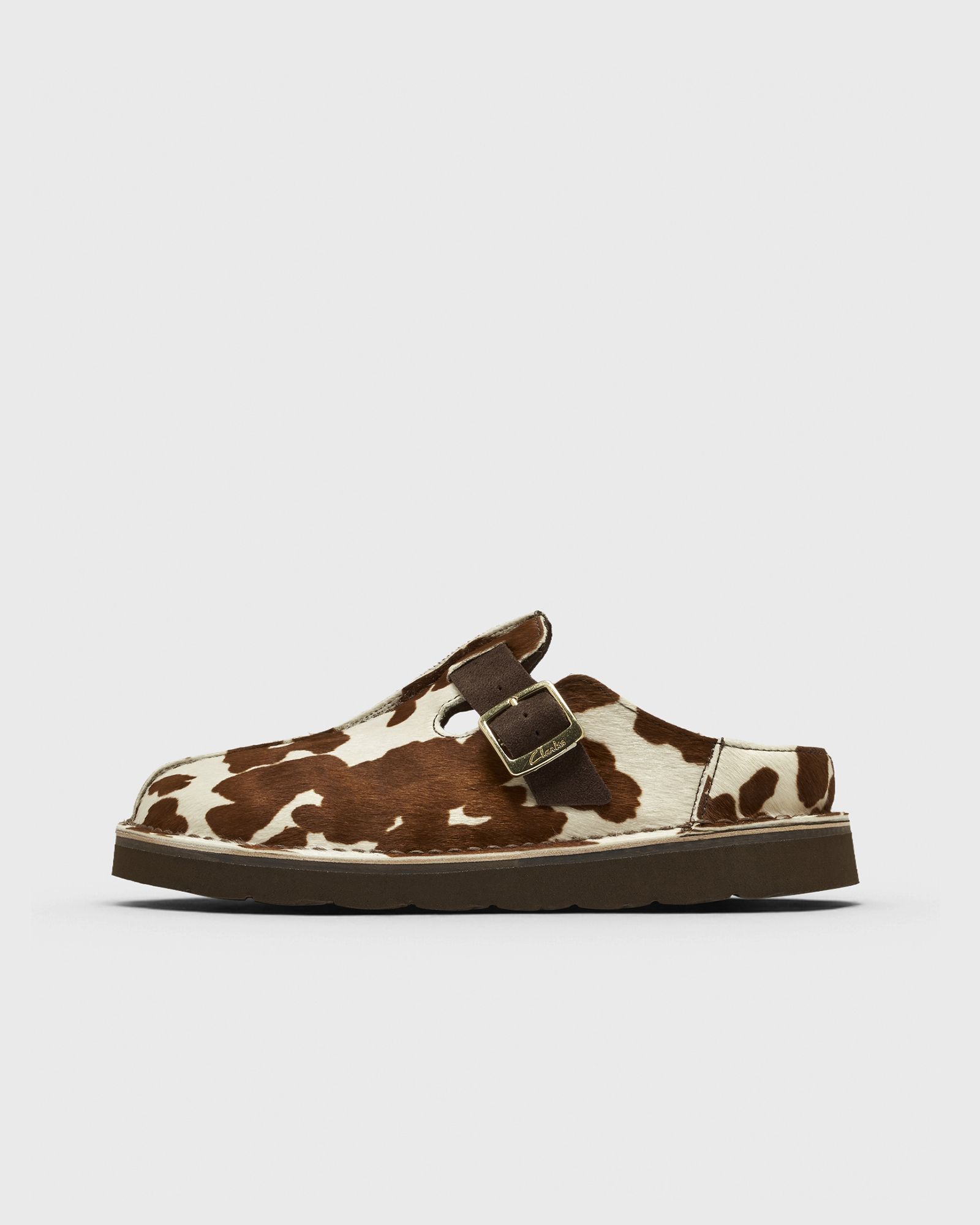 Clarks Solsbury Mule., brown|beige