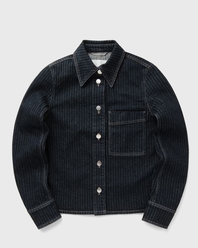 closed SLIM JACKET, blue