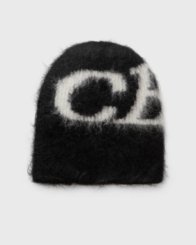 Cole Buxton ALPACA KNIT BEANIE, black