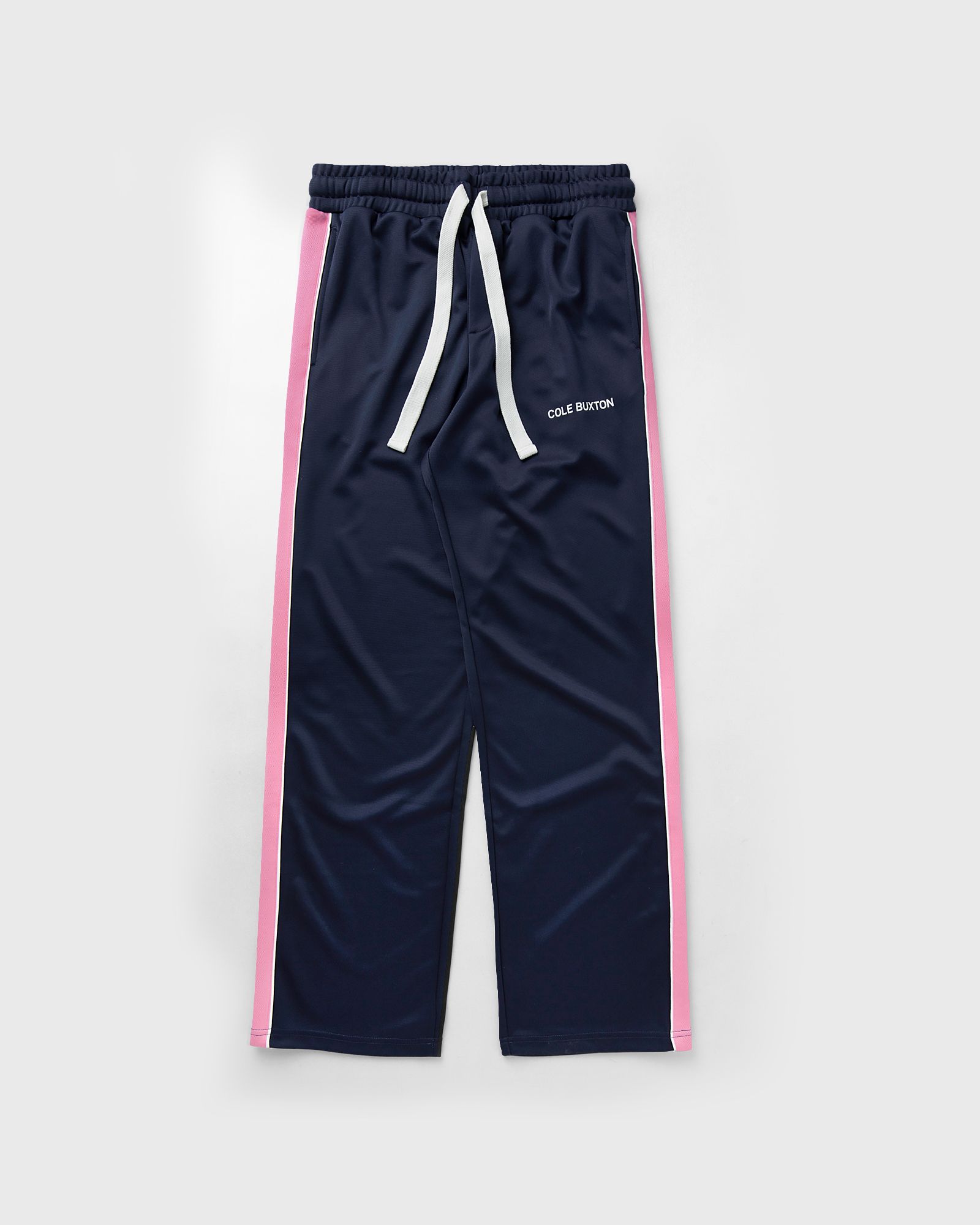 Cole Buxton CONTRAST TAPE TRACK PANT, blue