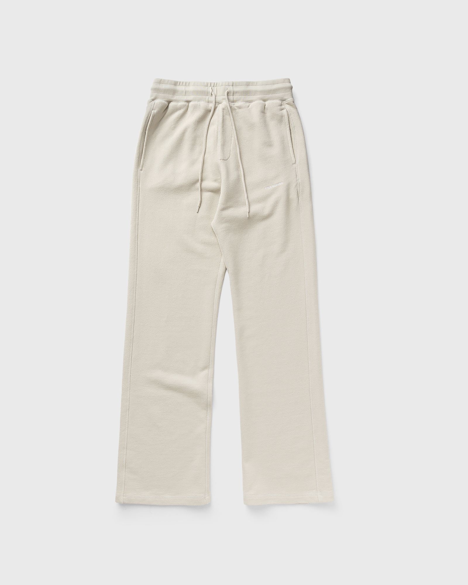Cole Buxton PILLED MINI LOGO LOUNGE PANTS, beige