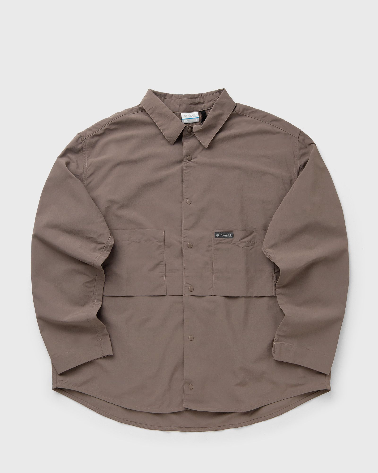 Columbia Chill Creek LS Shirt M, brown