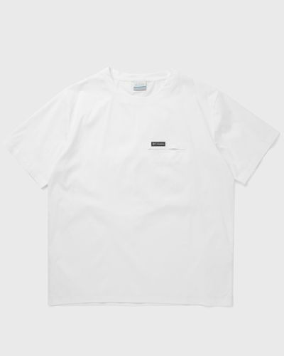 Columbia Chill Creek Woven Tee, white