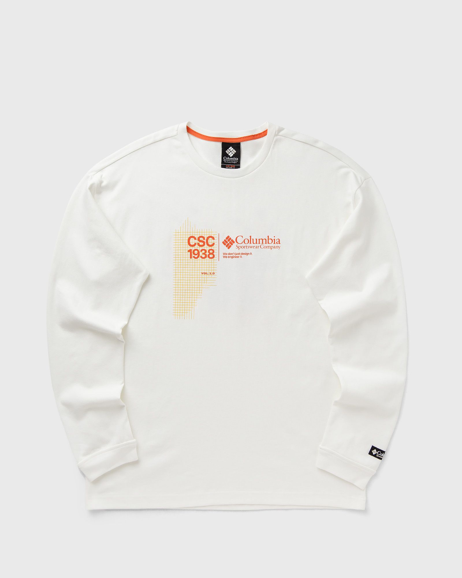 Columbia CSC1938 V1 Long Sleeve T, white