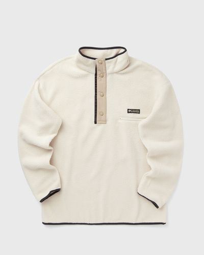 Columbia Helvetia II Half Snap Fleece, white