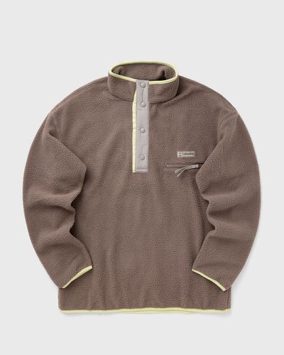 Columbia Helvetia II Half Snap Fleece, brown