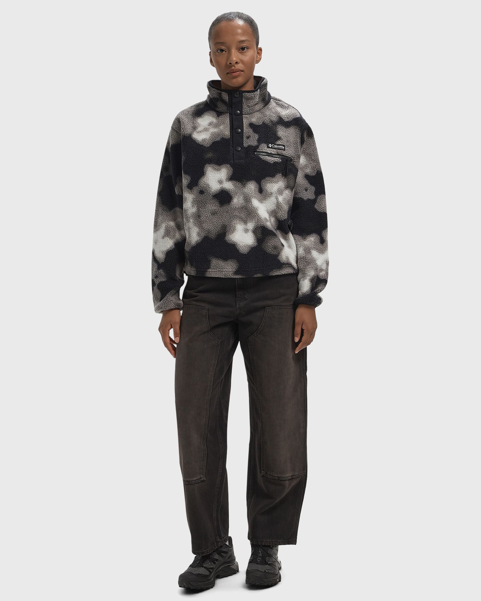 新品24-25NOVEMBER ARTISVE152cm Columbia Helvetia II Printed Crop-Black, Dyeflowe Black | BSTN Store