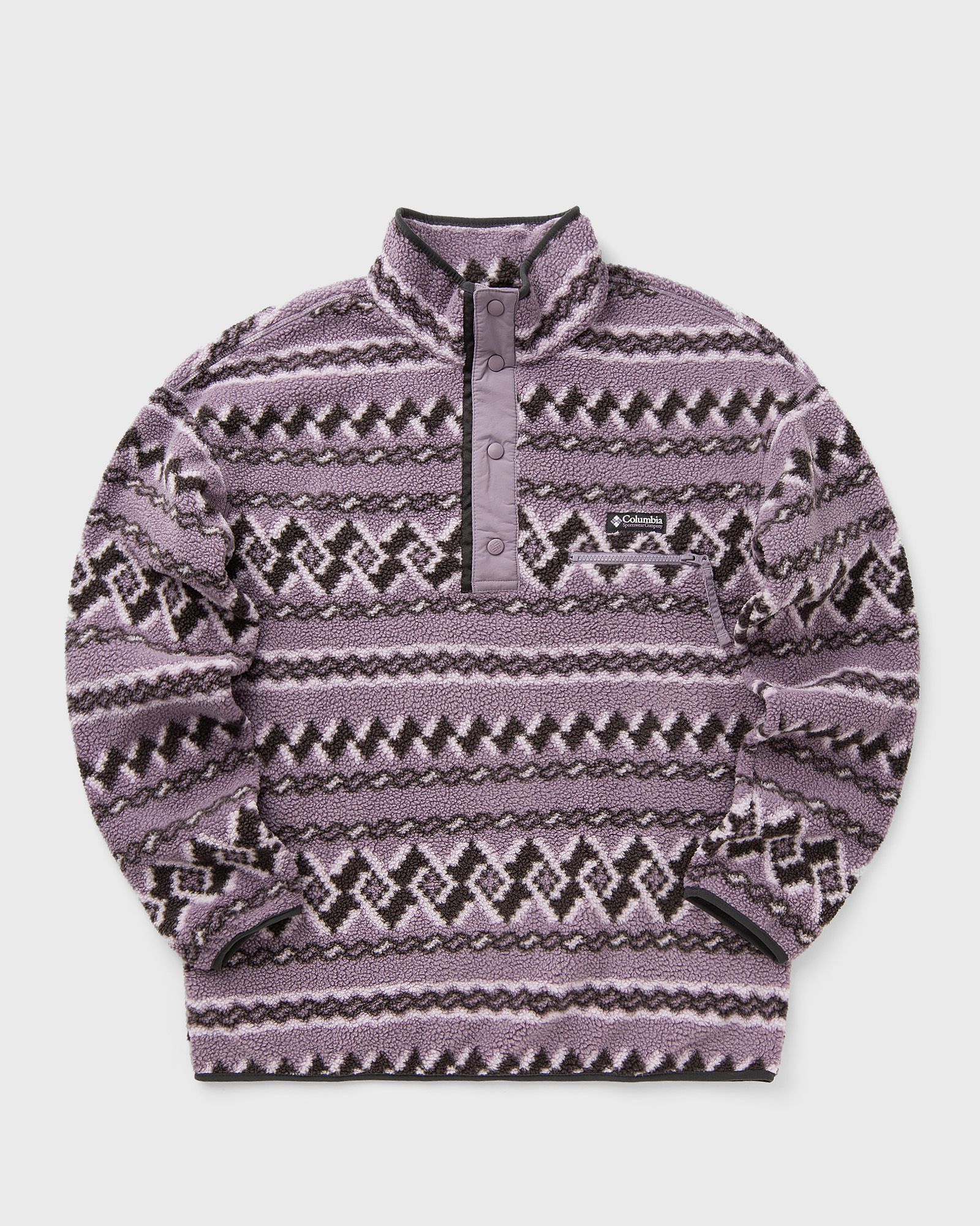 Columbia Helvetia™ II Printed Half Snap Fleece, purple