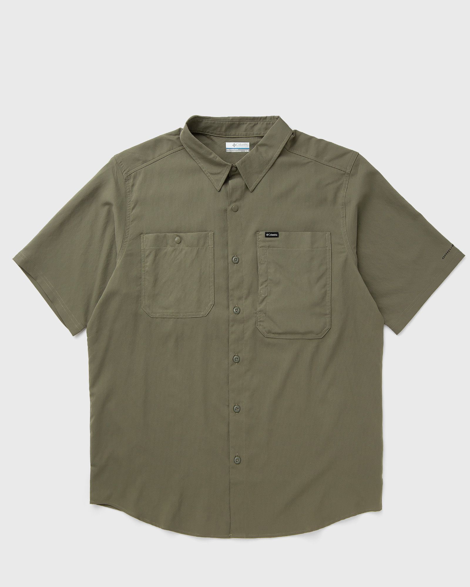 Columbia Silver Ridge Utility II S/S, green