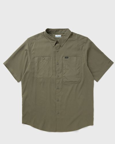 Columbia Silver Ridge Utility II S/S, green