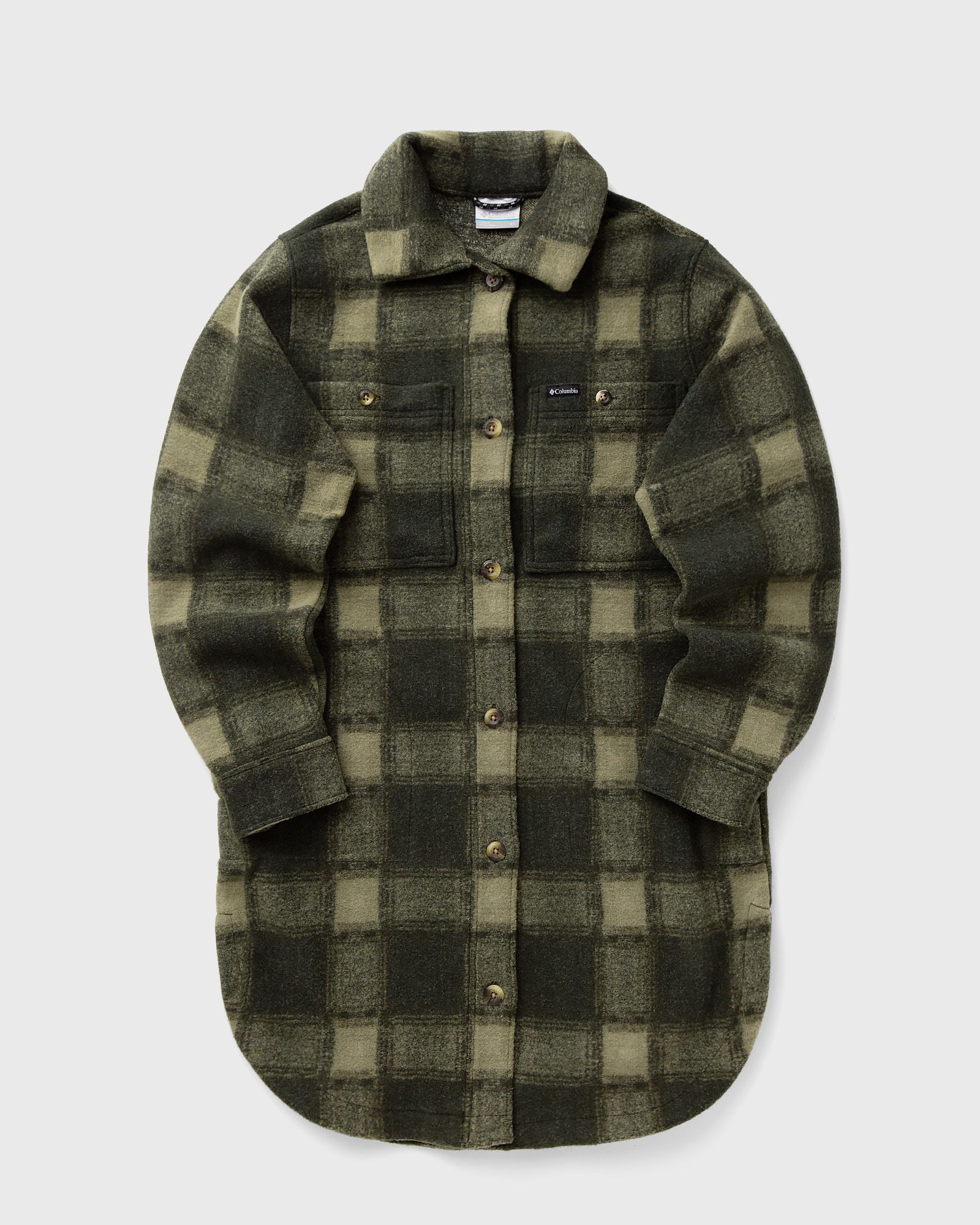 Columbia Wildest Venture™ Long Fleece Coat, green