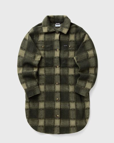 Columbia Wildest Venture™ Long Fleece Coat, green
