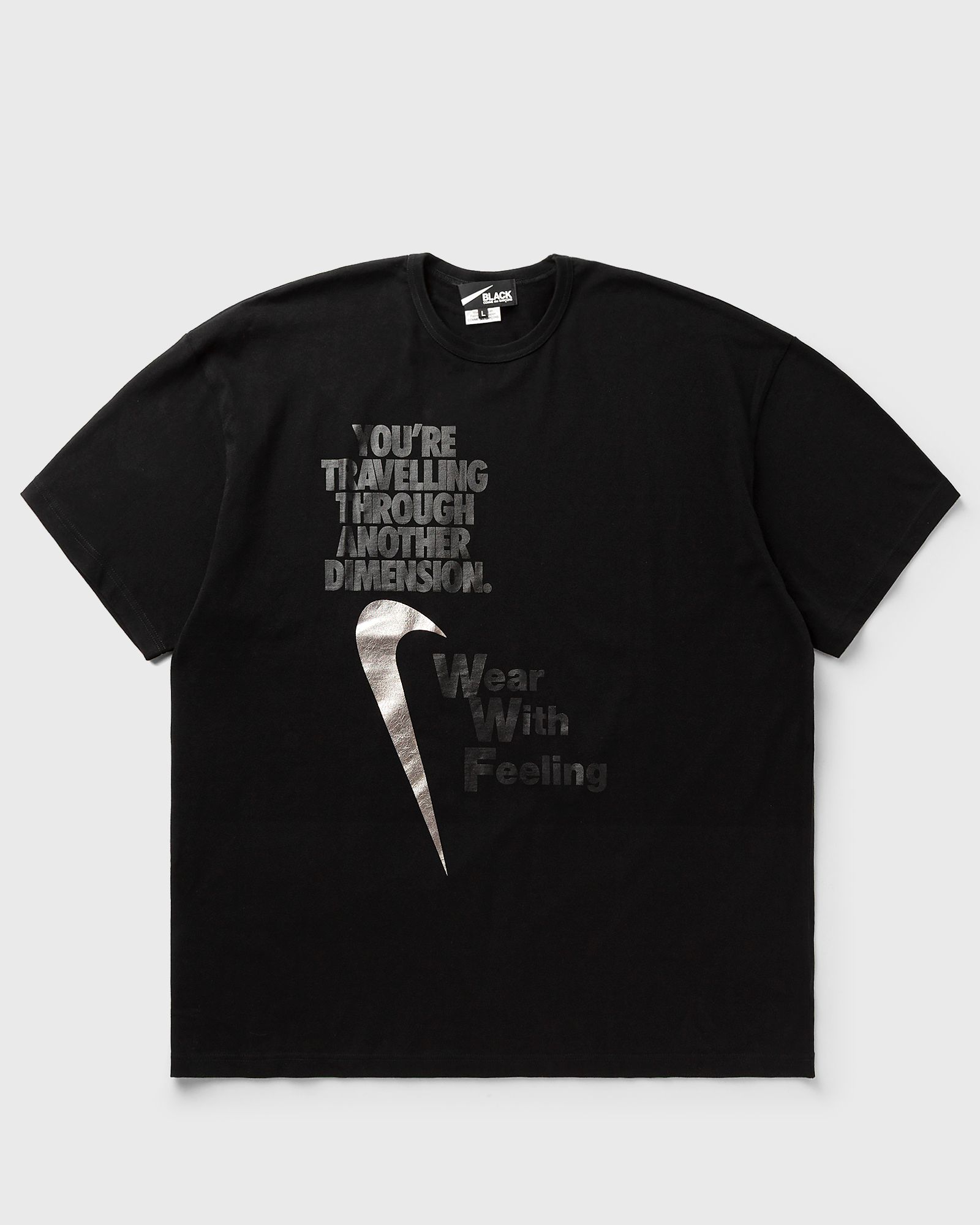 Comme des Garçons Black X NIKE TEE, black