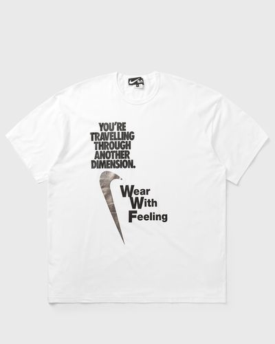 Comme des Garçons Black X NIKE TEE, white