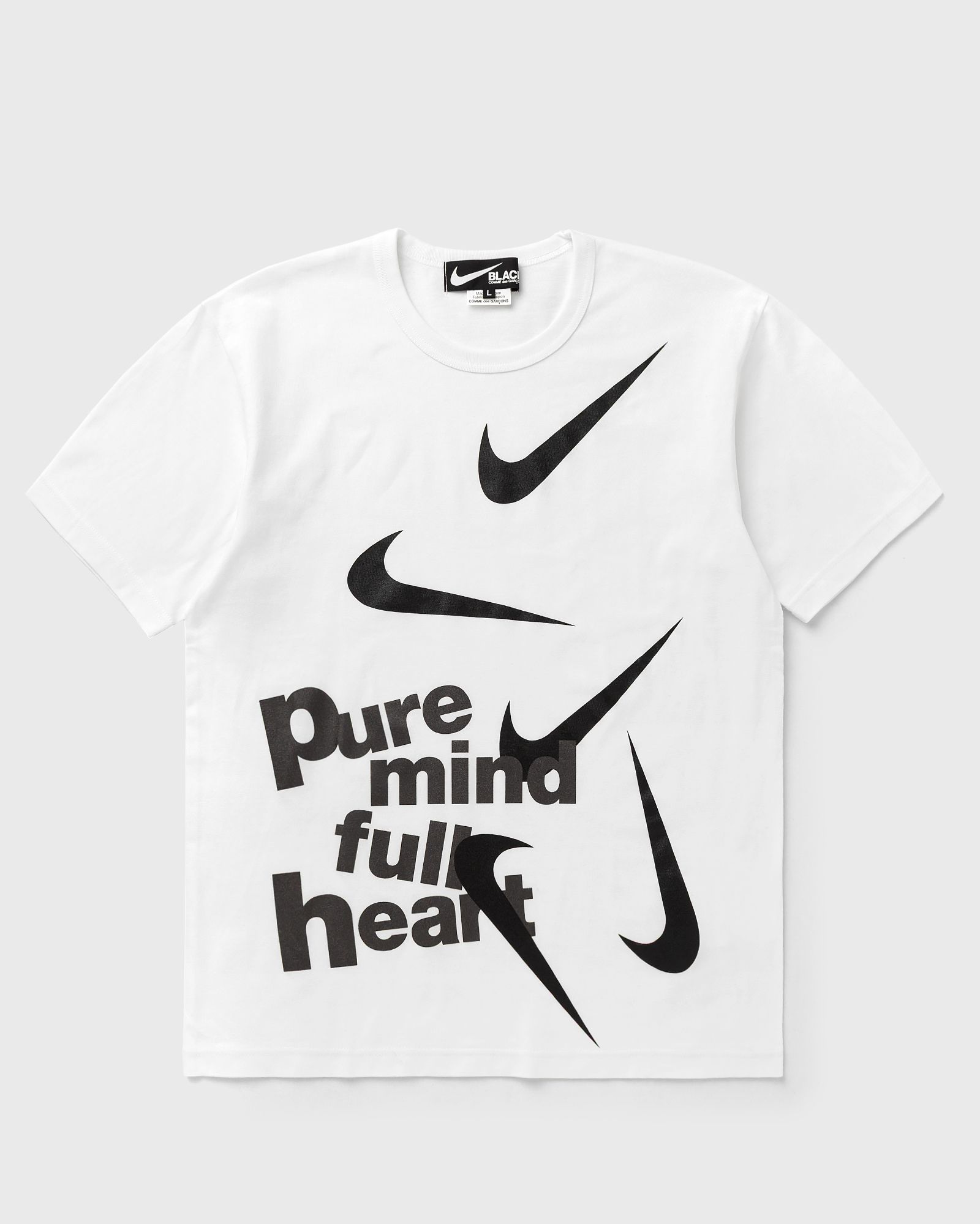 Comme des Garçons Black X NIKE TEE, white