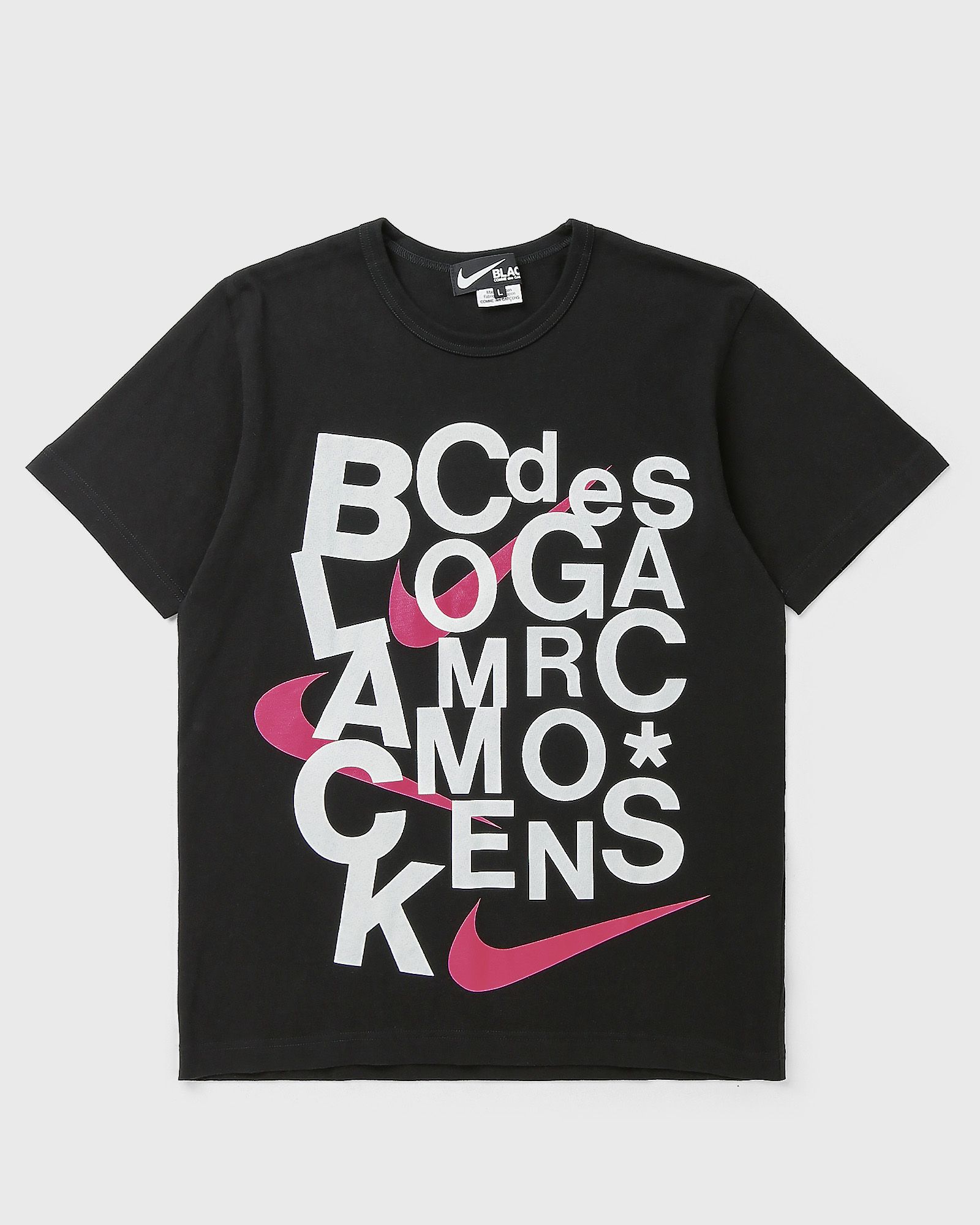 Comme des Garçons Black X NIKE TEE black male Shortsleeves now available at BSTN in size M