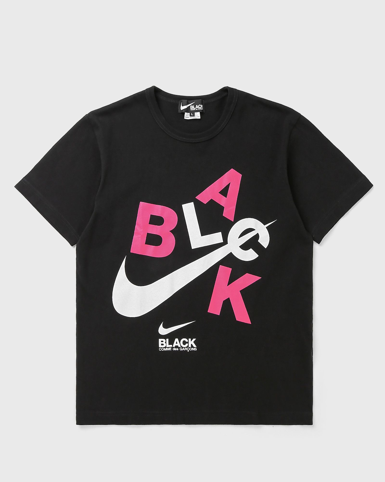 Comme des Garçons Black X NIKE TEE black male Shortsleeves now available at BSTN in size M