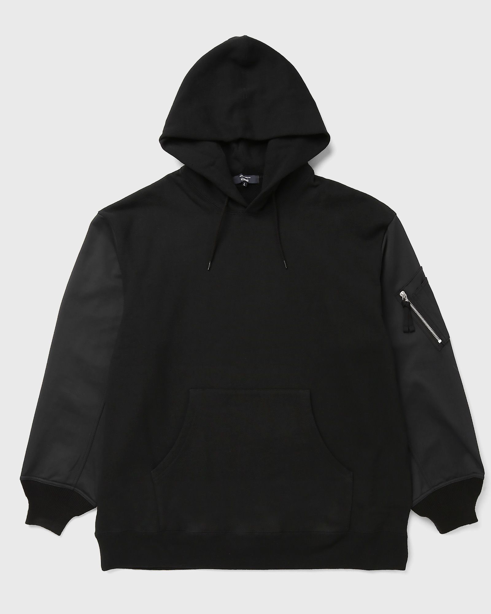 Comme des Garçons Homme HOODIE black male Hoodies now available at BSTN in size M