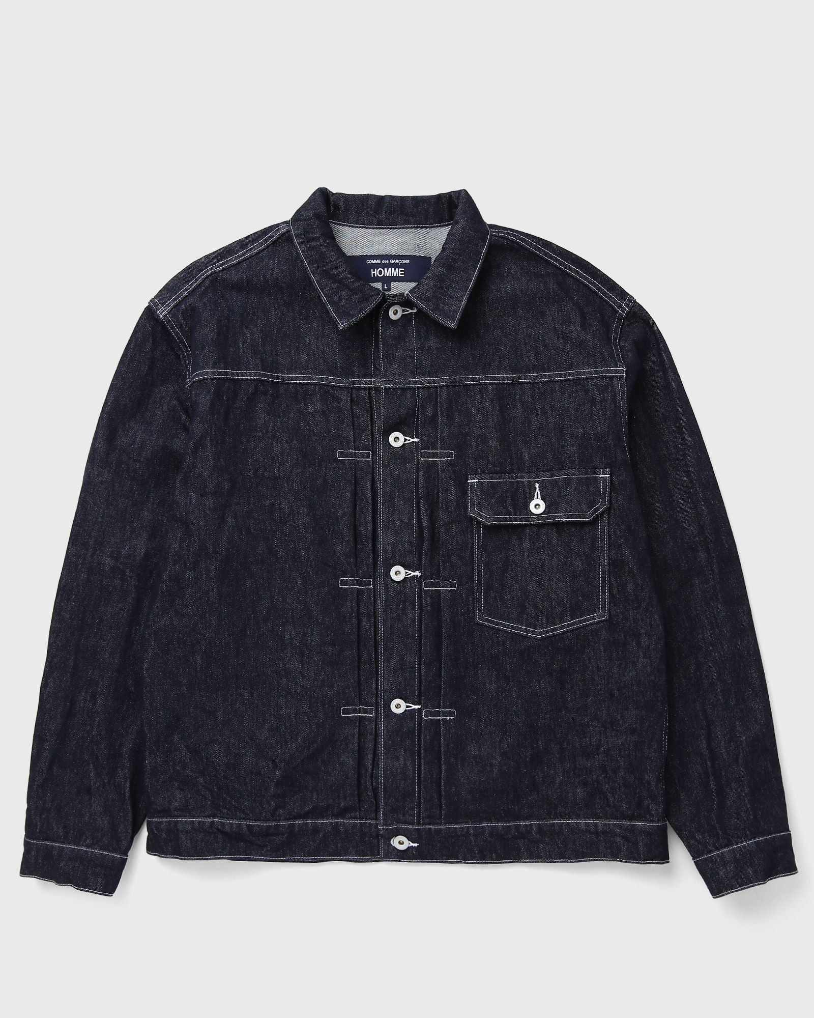 Comme des Garçons Homme JACKET blue male Denim Jackets now available at BSTN in size M