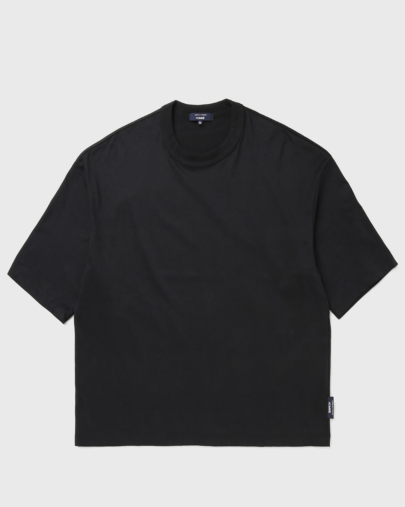 Comme des Garçons Homme TEE black male Shortsleeves now available at BSTN in size M