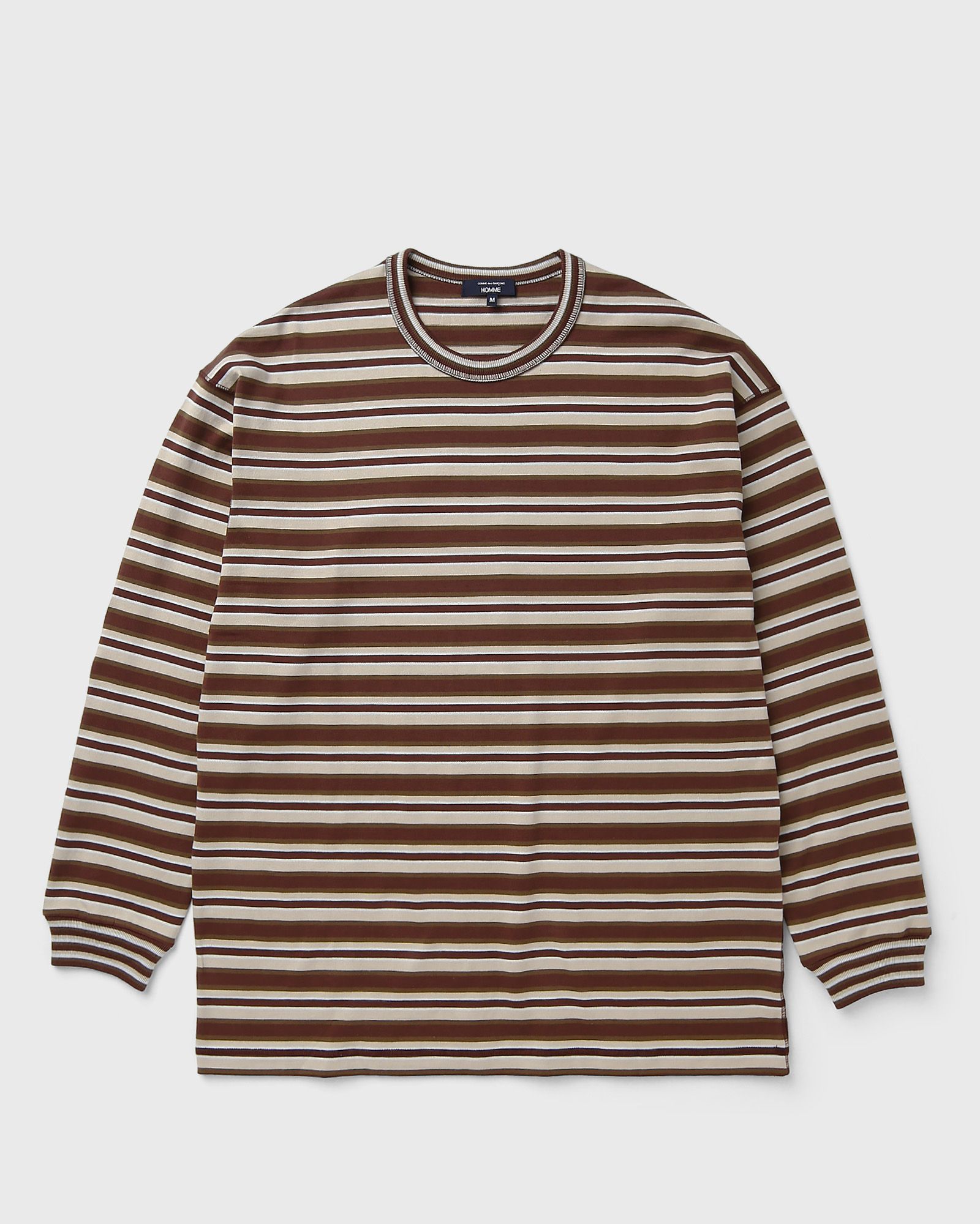 Comme des Garçons Homme TEE red|beige male Longsleeves now available at BSTN in size M