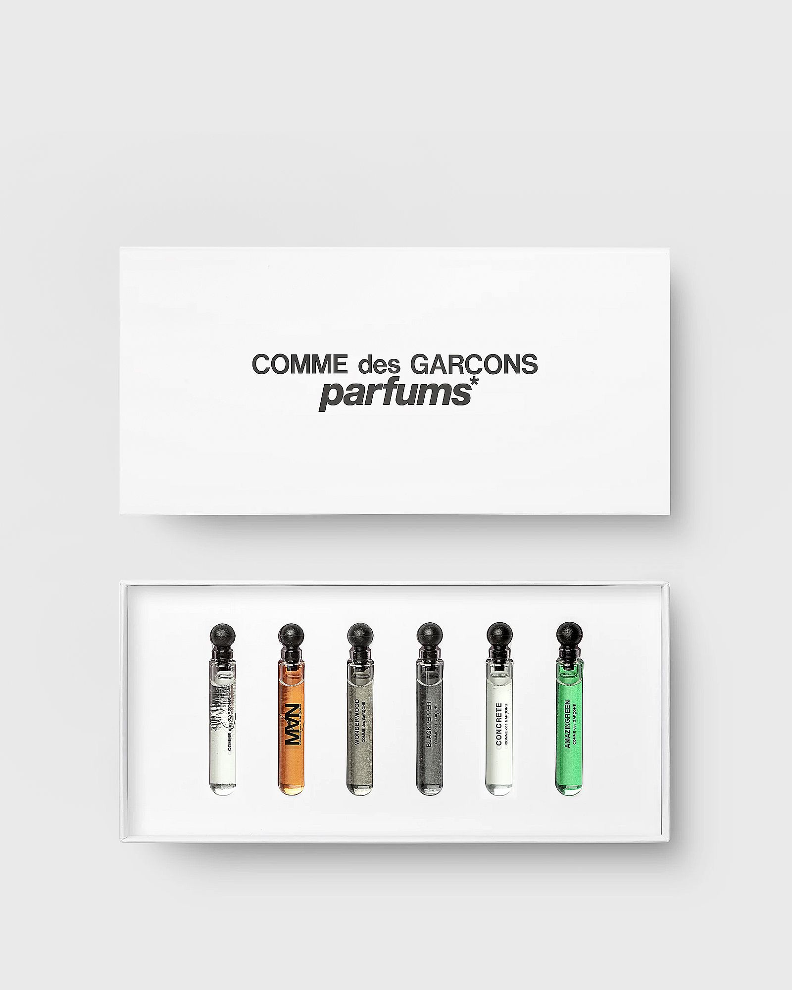 Comme des Garçons Parfum CDG SAMPLING SET 6X2 ml, multi