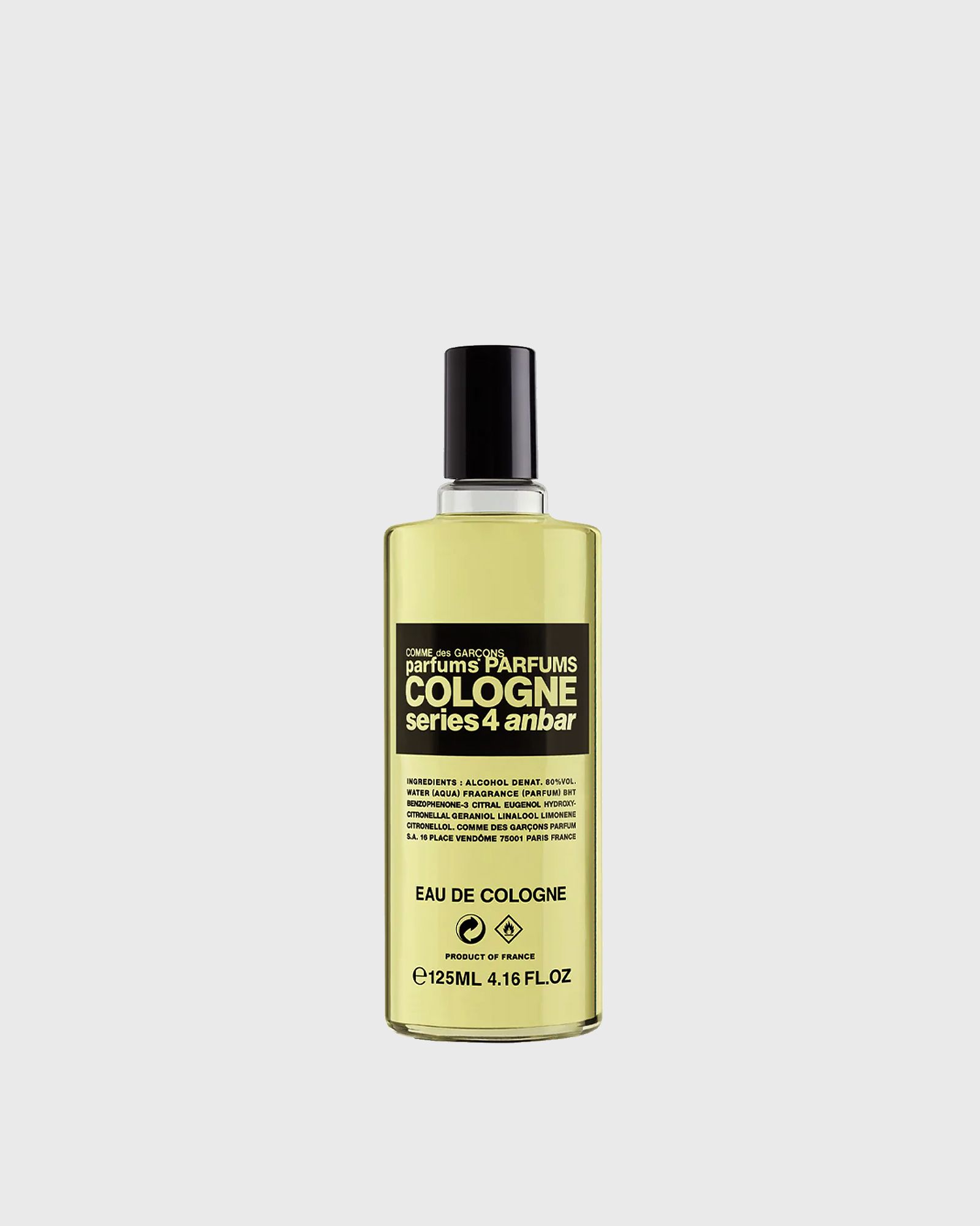 Comme des Garçons Parfum COLOGNE SERIES 4: ANBAR - 125 ML, multi