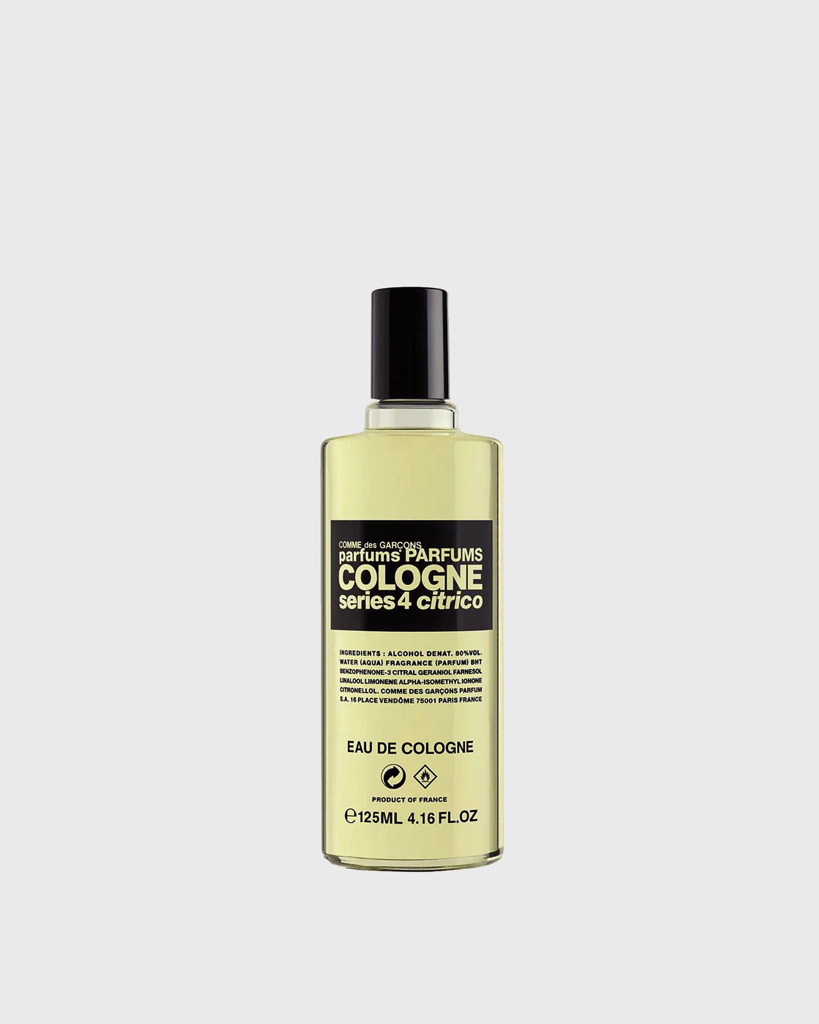 Comme des Garçons Parfum COLOGNE SERIES 4: CITRICO - 125 ML, multi