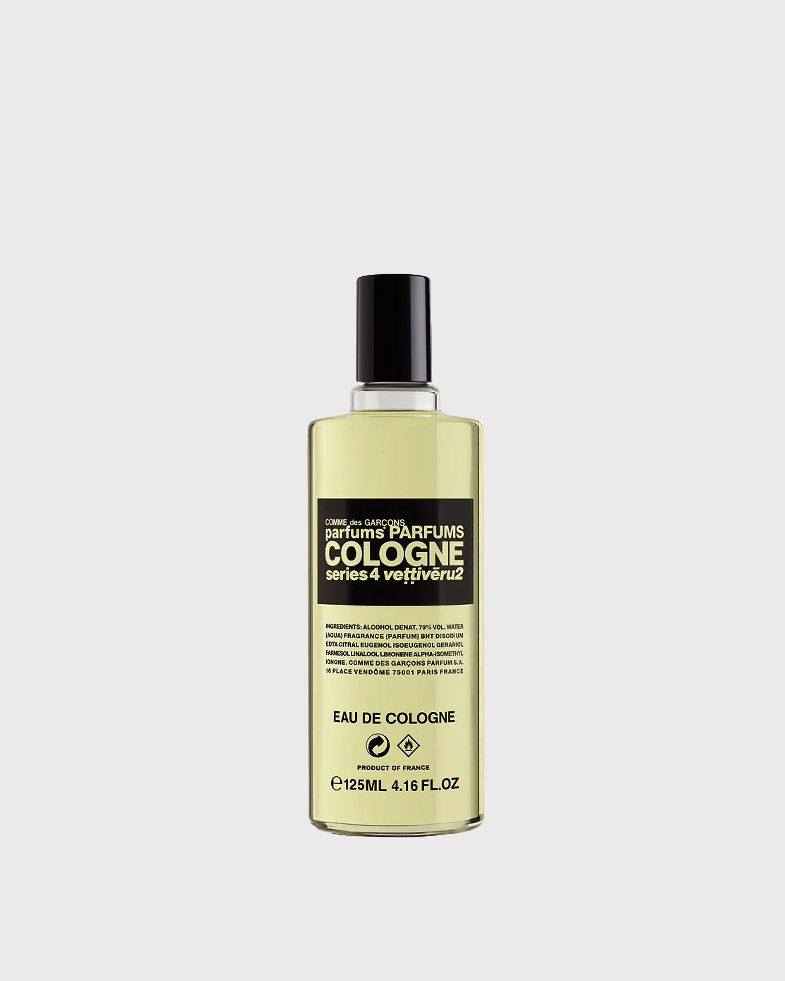 Comme des Garçons Parfum COLOGNE SERIES 4: VETTIVERU 2 - 125 ML, multi