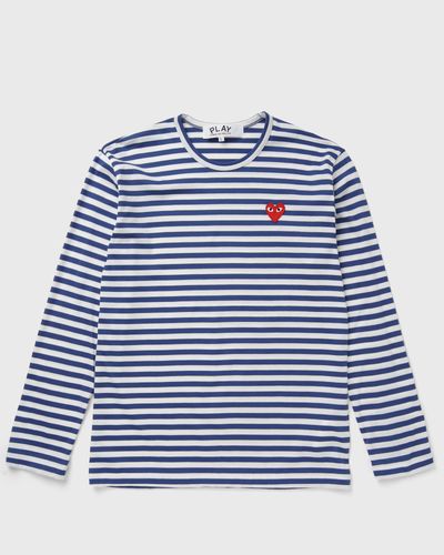 Comme des Garçons Play RED EMBLEM TEE, blue