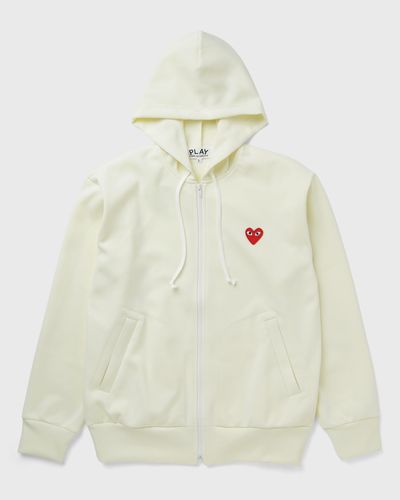 Comme des Garçons Play RED HEART EMBLEM SWEATSHIRT, beige