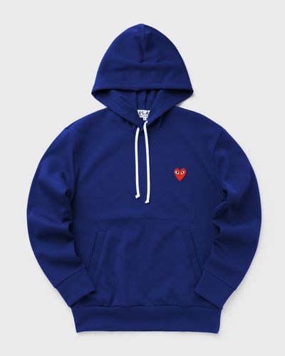 Comme des Garçons Play RED HEART EMBLEM SWEATSHIRT, blue