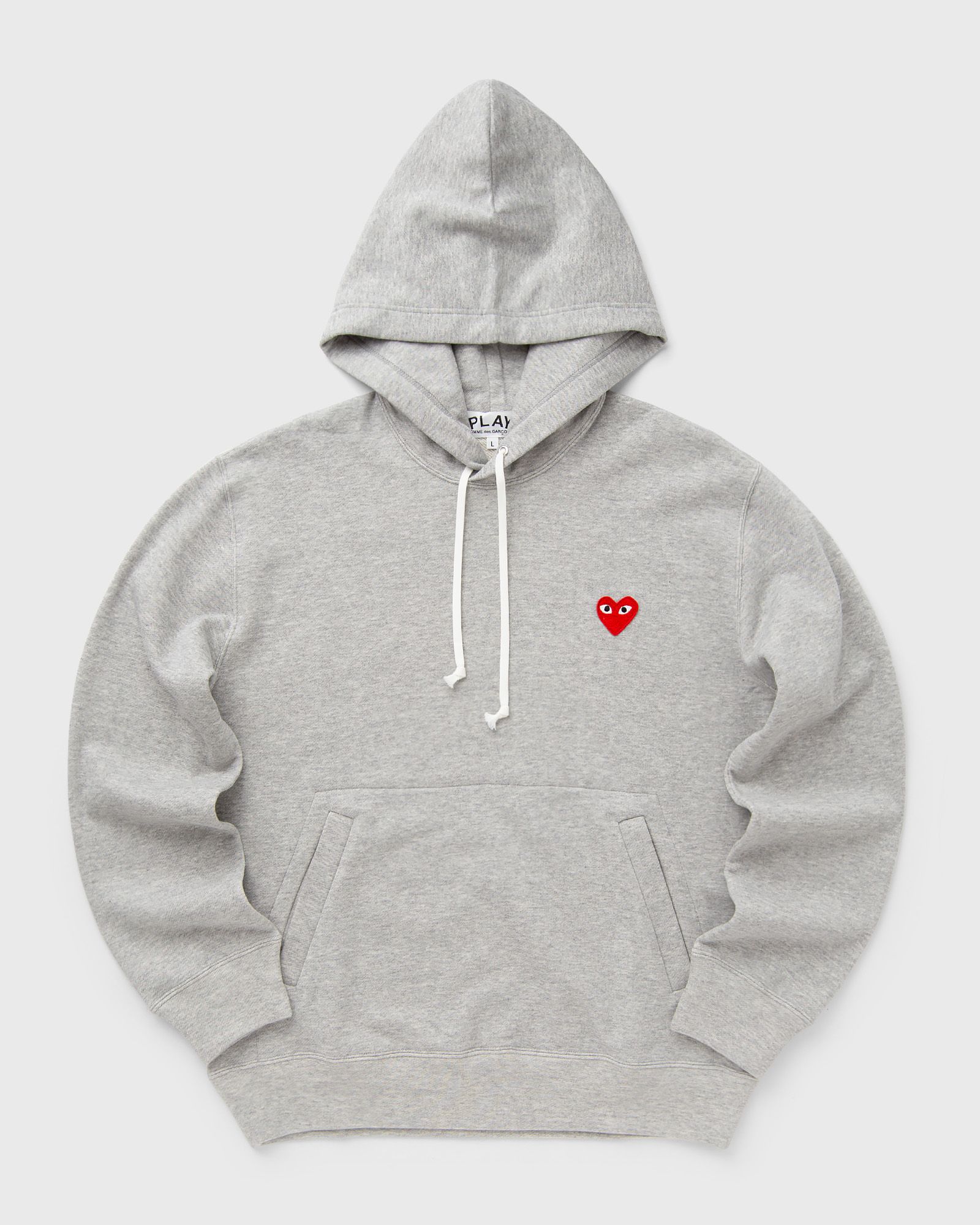 Comme des Garçons Play RED HEART EMBLEM SWEATSHIRT, grey