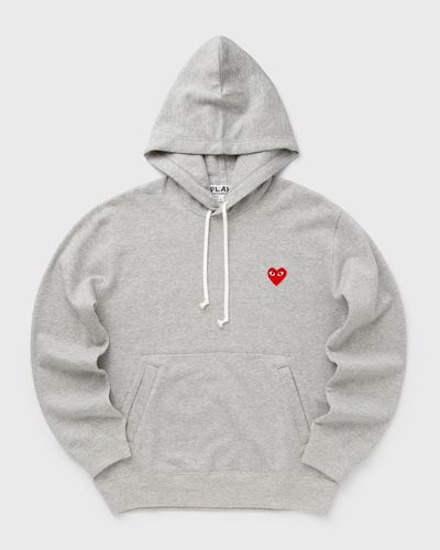 Comme des Garçons Play RED HEART EMBLEM SWEATSHIRT, grey