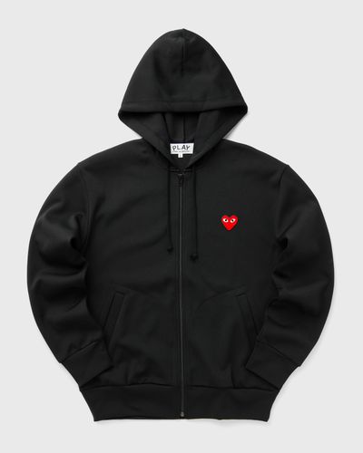 Comme des Garçons Play RED HEART EMBLEM SWEATSHIRT, black