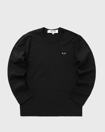 Comme des Garçons Play BLACK EMBLEM TEE, black