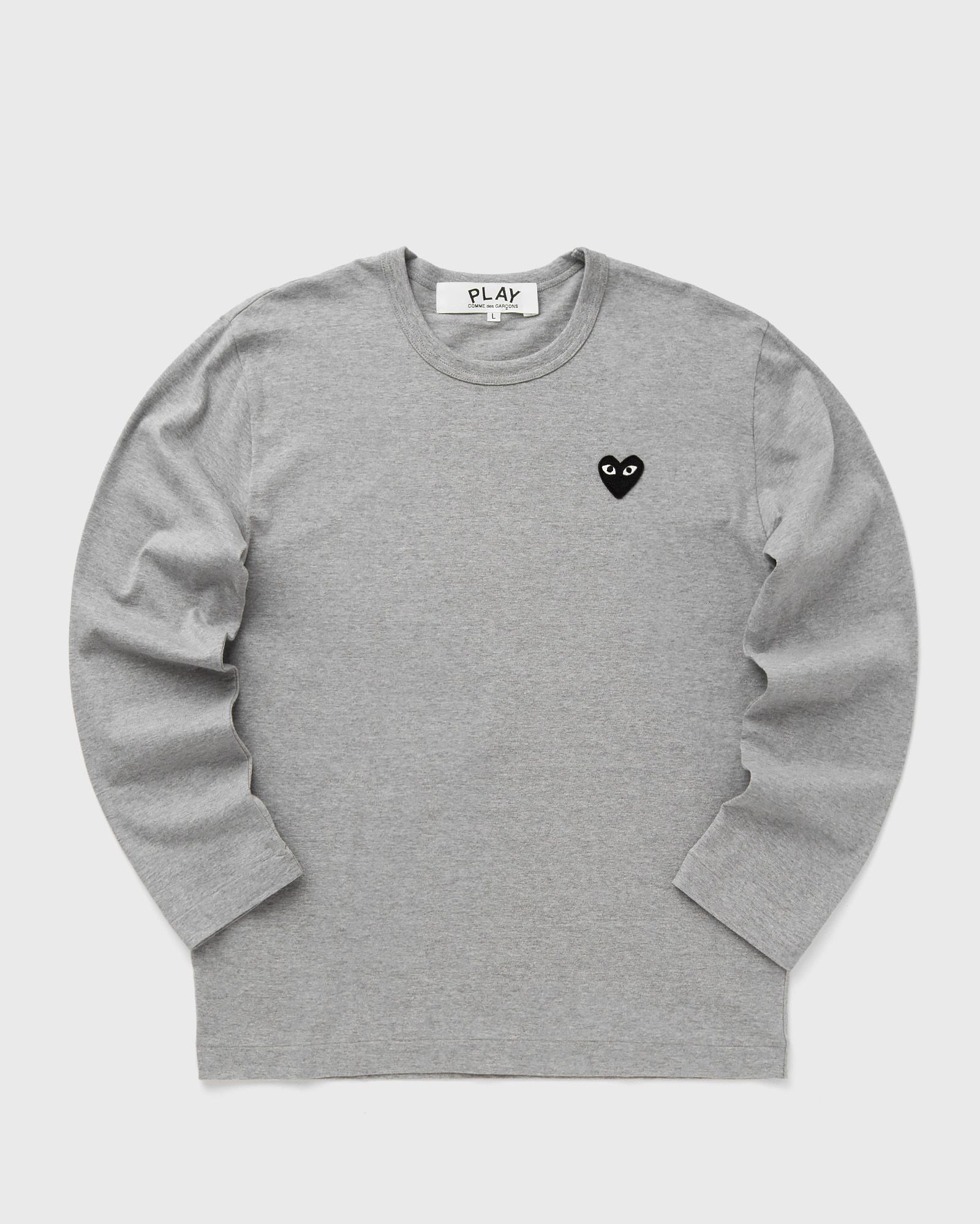 Comme des Garçons Play BLACK EMBLEM TEE, grey