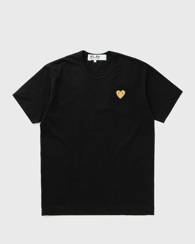 Comme des Garçons Play GOLD EMBLEM TEE, black