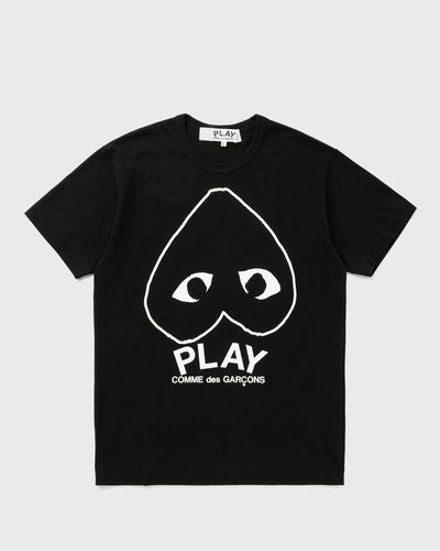 Comme des Garçons Play LOGO PRINT TEE, black