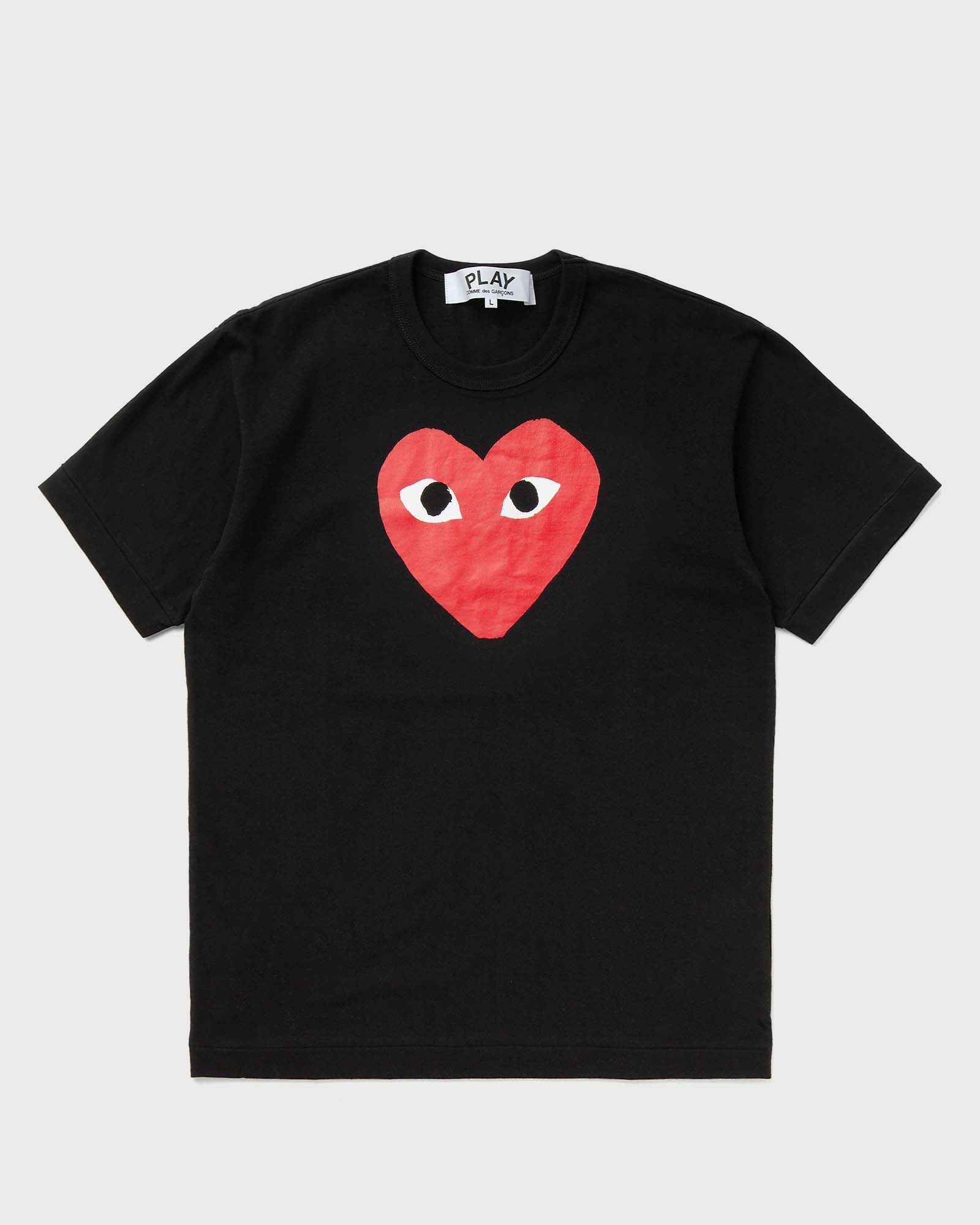 Comme des Garçons Play T-SHIRT LOGO PRINT KNIT, black