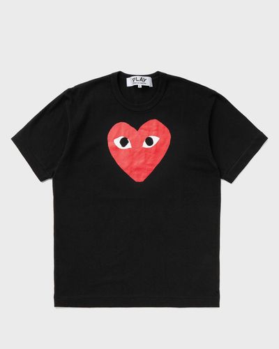 Comme des Garçons Play T-SHIRT LOGO PRINT KNIT, black