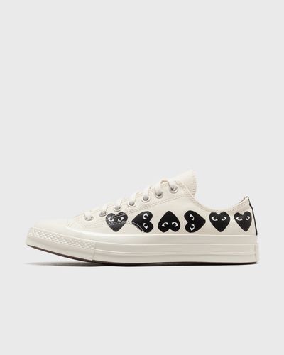 Comme des Garçons Play X CONVERSE Chuck Taylor'70 Multi Heart Low Top, beige