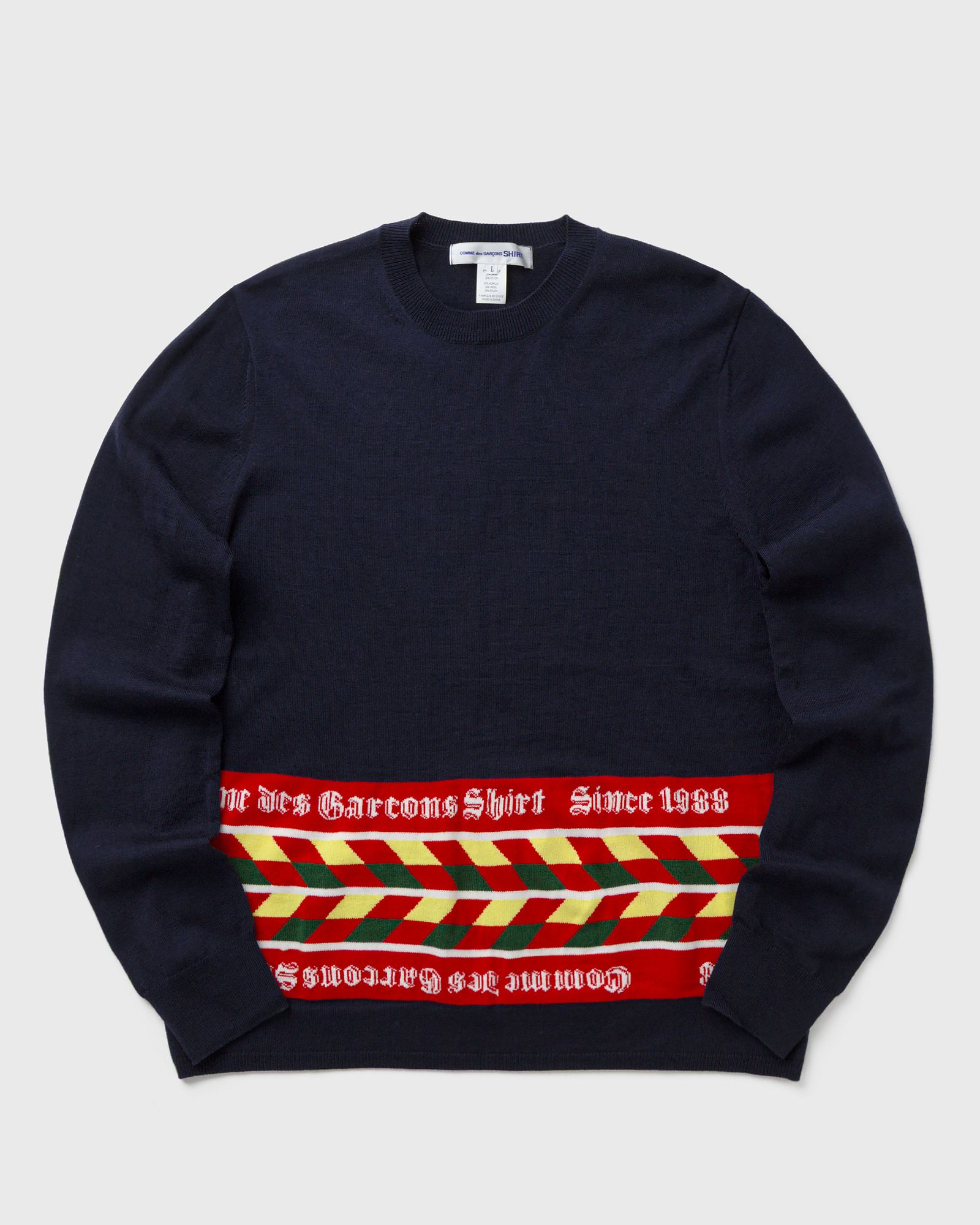 Comme des Garçons Shirt SHIRT KNITTED, blue