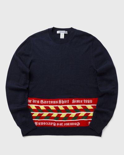 Comme des Garçons Shirt SHIRT KNITTED, blue