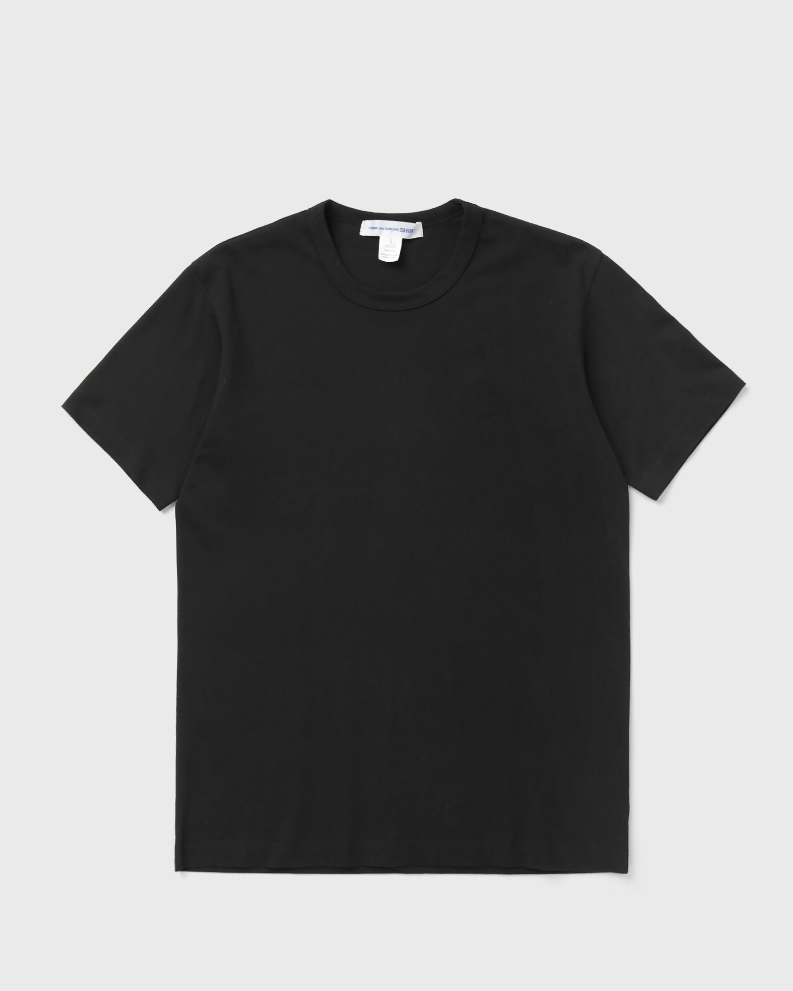 Comme des Garçons Shirt TEE KNIT black male Shortsleeves now available at BSTN in size M