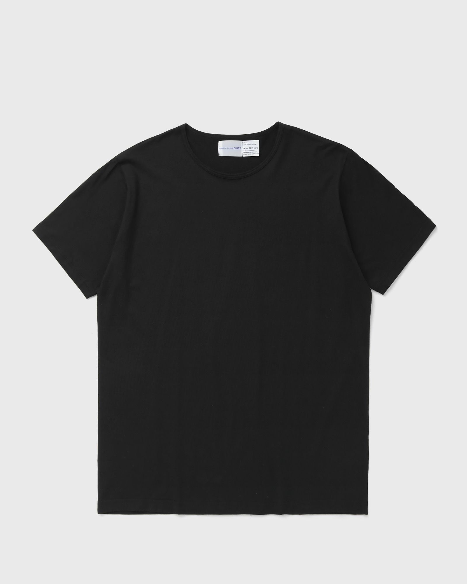 Comme des Garçons Shirt TEE KNIT black male Shortsleeves now available at BSTN in size XL