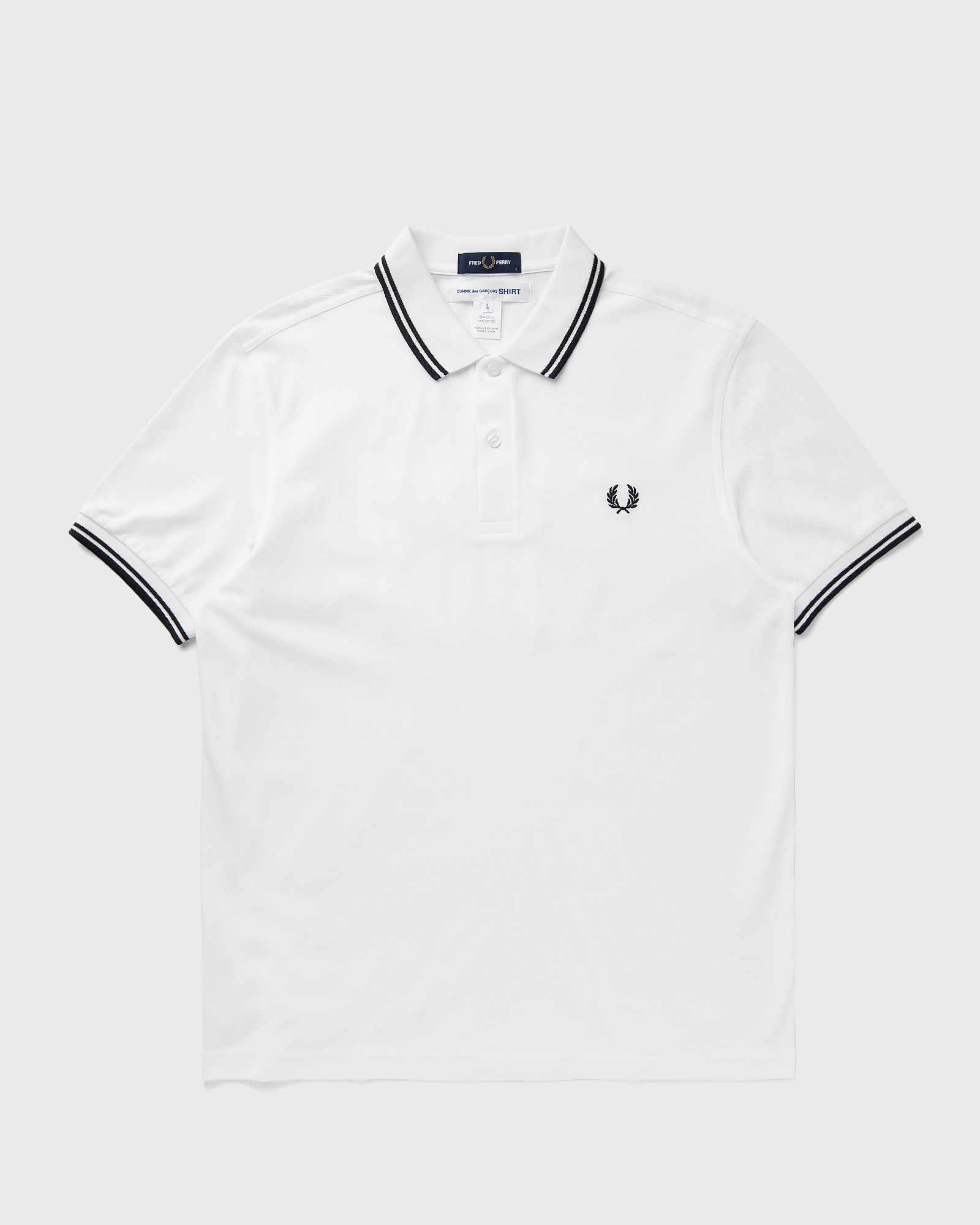 Comme des Garçons Shirt X FRED PERRY TEE KNIT, beige