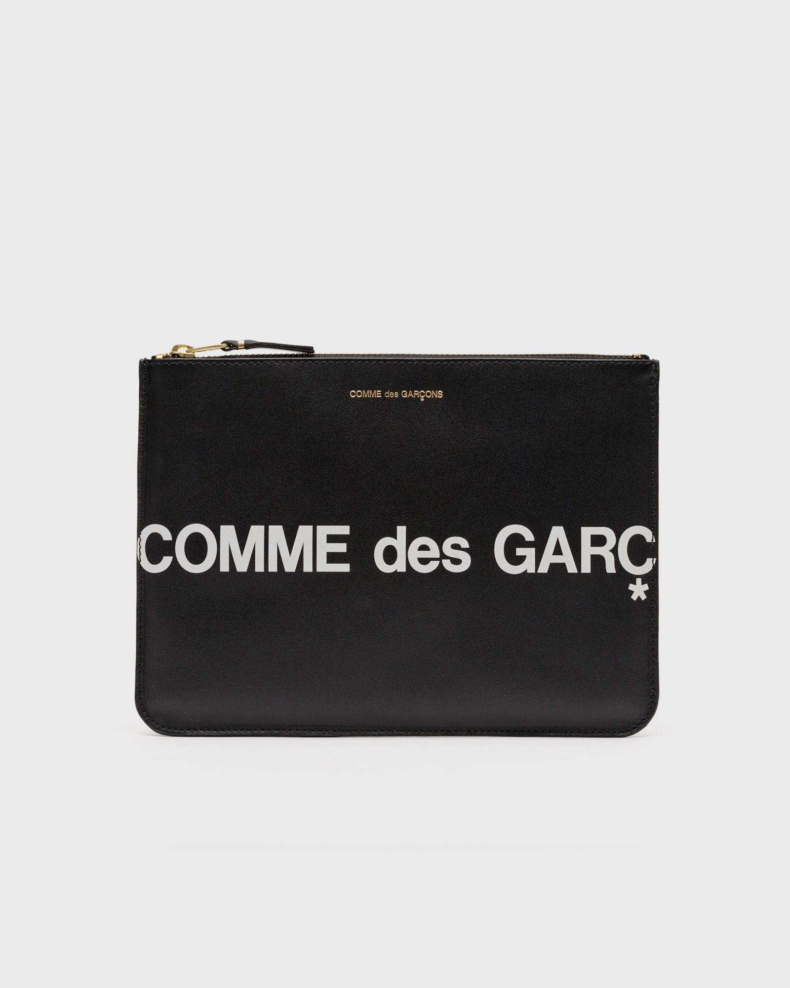 Comme des Garçons Wallet HUGE LOGO, black