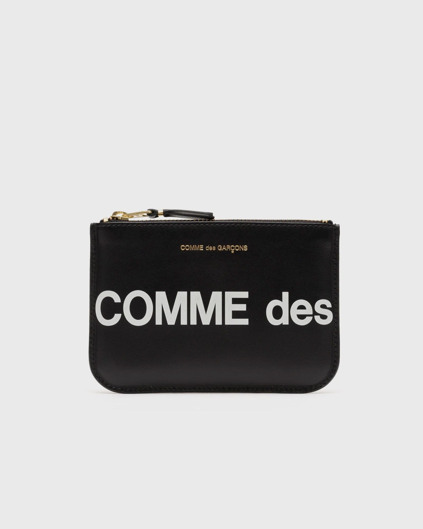Comme des Garçons Wallet HUGE LOGO, black
