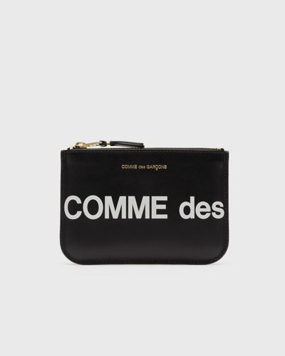 Comme des Garçons Wallet HUGE LOGO, black